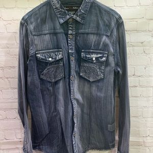 Fried-Denim Collection Dress Shirt Size M